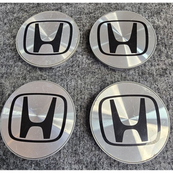 (4) Honda CR-V CR-Z Civic Accord Center Caps 1999-2015 part # 44732 SX0 J010 #73 - Picture 1 of 7